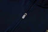 25-26 JUV Royal blue Kids Half Pull Tracksuit #E2504(童装)(半拉链)