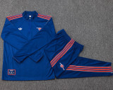 25-26 ARS Royal blue Half Pull Tracksuit #B2508(半拉链)