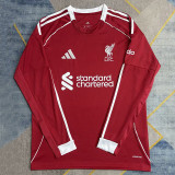 25-26 LIV Home Long Sleeve Soccer Jersey (长袖)
