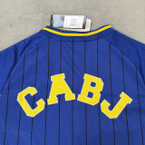 25-26 Boca Juniors Blue Casual Edition Baseball Jersey