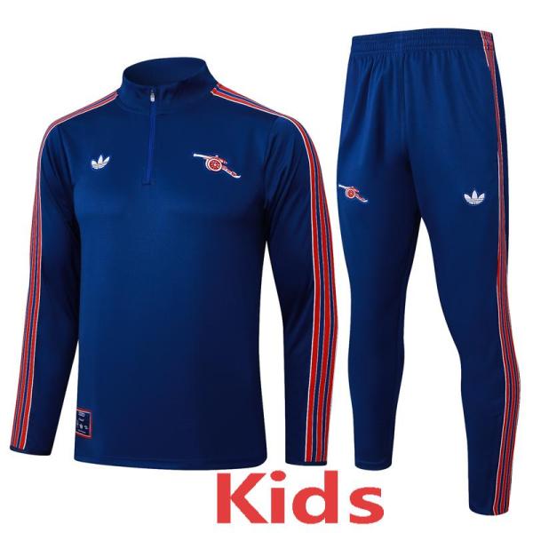 25-26 ARS Royal blue Kids Half Pull Tracksuit #E2512(童装)(半拉链)