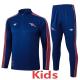 25-26 ARS Royal blue Kids Half Pull Tracksuit #E2512(童装)(半拉链)