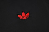 25-26 Man Utd Black Kids Half Pull Tracksuit #E2509(童装)(半拉链)