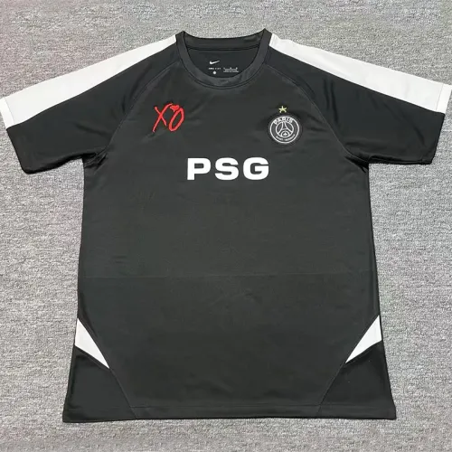 25-26 PSG Black XO Special Edition Fans Training shirts