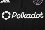 25-26 Inter Miami Black Kids Half Pull Tracksuit #E2528(童装)(半拉链)
