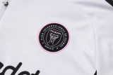 25-26 Inter Miami White Kids Half Pull Tracksuit #E2529(童装)(半拉链)