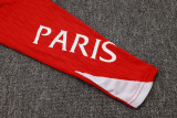 25-26 PSG Jordan Red Half Pull Tracksuit #B2516(半拉链)