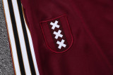 25-26 Ajax Jujube red Jacket Tracksuit #A2520