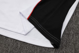 25-26 Bayern White Kids Half Pull Tracksuit #E2542(童装)(半拉链)