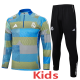 25-26 RMA Blue Kids Half Pull Tracksuit #E2532(童装)(半拉链)