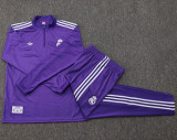 25-26 RMA Purple Kids Half Pull Tracksuit #E2520(童装)(半拉链)