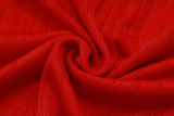 25-26 PSG Jordan Red Kids Half Pull Tracksuit #E2521(童装)(半拉链)