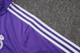 25-26 RMA Purple Kids Half Pull Tracksuit #E2520(童装)(半拉链)