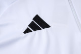 25-26 Man Utd White Kids Half Pull Tracksuit #E2553(童装)(半拉链)