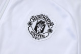 25-26 Man Utd White Jacket Tracksuit #A2533