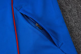 25-26 Man Utd Fancy blue Kids Jacket Tracksuit #E25103(童装)