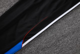 25-26 Man Utd Fancy blue Kids Half Pull Tracksuit #E25102(童装)(半拉链)