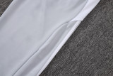25-26 RMA White grey Kids Jacket Tracksuit #E25100(童装)