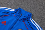 25-26 Man Utd Fancy blue Kids Jacket Tracksuit #E25103(童装)