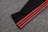 25-26 Man Utd Black Red Kids Jacket Tracksuit #E25105(童装)