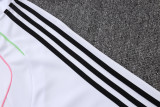 25-26 JUV White Kids Half Pull Tracksuit #E2599(童装)(半拉链)