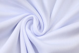25-26 JUV White Kids Half Pull Tracksuit #E2599(童装)(半拉链)