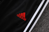 25-26 Man Utd Fancy blue Kids Half Pull Tracksuit #E25102(童装)(半拉链)