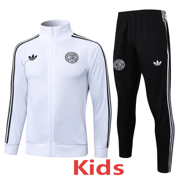 25-26 Germany White Kids Jacket Tracksuit #E25111(童装)