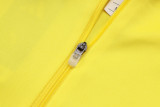 25-26 RMA Yellow Kids Half Pull Tracksuit #E25114(童装)(半拉链)