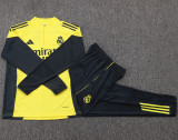 25-26 RMA Yellow Kids Half Pull Tracksuit #E25114(童装)(半拉链)