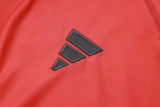 25-26 Bayern Orange Kids Half Pull Tracksuit #E25120(童装)(半拉链)