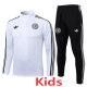 25-26 Germany White Kids Half Pull Tracksuit #E25115(童装)(半拉链)