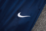 25-26 PSG Royal blue Half Pull Tracksuit #B2566(半拉链)