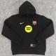 25-26 BAR Black Hoody 黑色(加绒)彩标