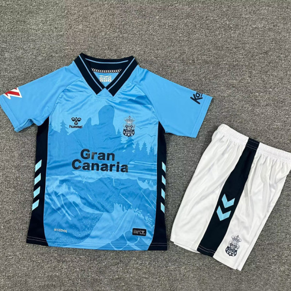 25-26 Las Palmas Away Kids Soccer Jersey