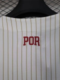 25-26 Portugal White Casual Edition Baseball Jersey (RONALDO 7)