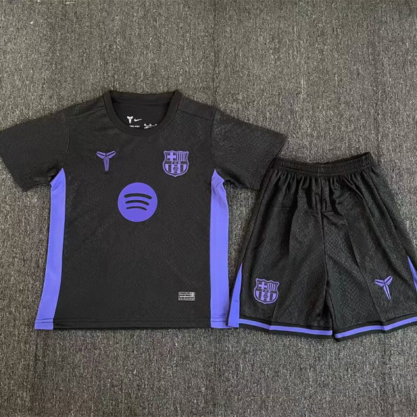 25-26 BAR Black Joint Edition Kids Soccer Jersey