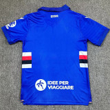 25-26 Sampdoria Home Fans Soccer Jersey