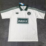 2025 Ad Oasis Joint Edition #25 White Polo Short Sleeve (绿边)