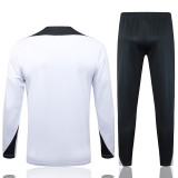 25-26 CHE White Half Pull Tracksuit #B2576(半拉链)