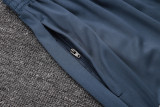 25-26 Sao Paulo Grey Red Half Pull Tracksuit #B2575(半拉链)