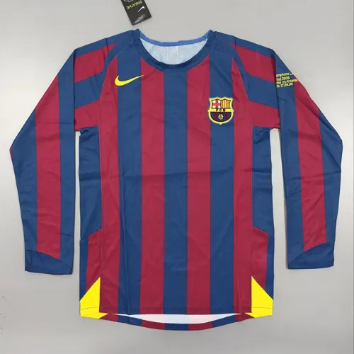 2005-2006 BAR Home Retro Long Sleeve Soccer Jersey
