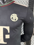 25-26 Bayern Third Long Sleeve Player Version Soccer Jersey (长袖球员)