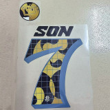 25-26 TOT Home Print Picture Son #7 Fans Soccer Jersey