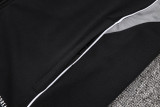 25-26 Germany Black Kids Jacket Tracksuit #E25131(童装)