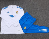 25-26 RMA White Kids Half Pull Tracksuit #E25124(童装)(半拉链)
