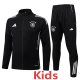 25-26 Germany Black Kids Jacket Tracksuit #E25131(童装)