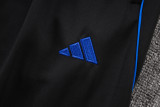 25-26 RMA White blue Kids Half Pull Tracksuit #E25129(童装)(半拉链)