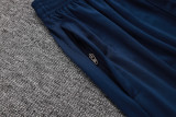 25-26 PSG Jordan Royal blue Half Pull Tracksuit #B2591(半拉链)
