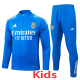 25-26 RMA Lake blue Kids Half Pull Tracksuit #E25128(童装)(半拉链)